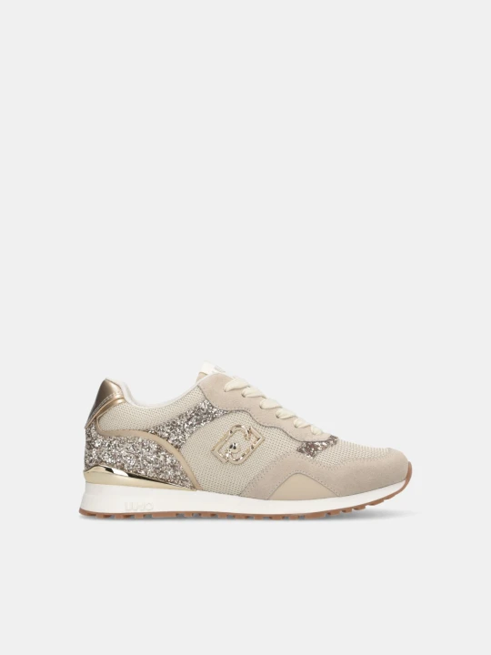 Zdjęcie produktu Liu Jo Glitter And Mesh Sneakers