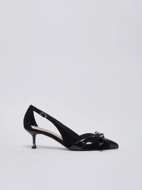 Zdjęcie produktu Liu Jo Glitter Cut-out Pumps czarny