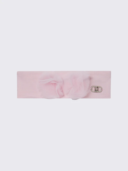Zdjęcie produktu Liu Jo Headband With Tulle Flower różowy