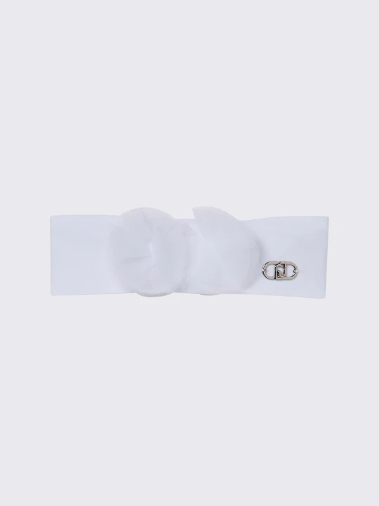 Zdjęcie produktu Liu Jo Headband With Tulle Flower biały