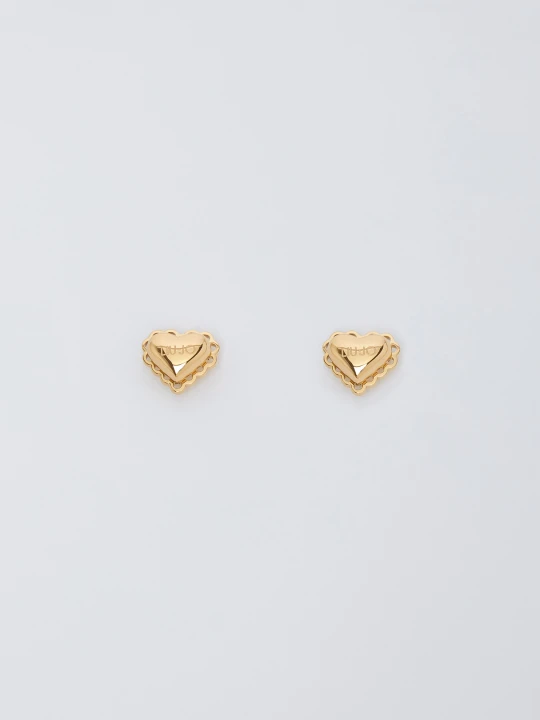 Zdjęcie produktu Liu Jo Earrings With Heart And Cross złoty