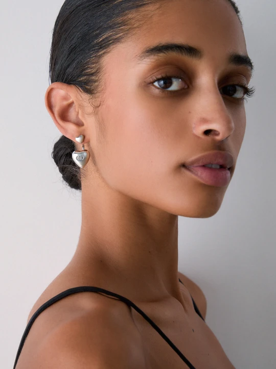 Zdjęcie produktu Liu Jo Heart Earrings Silver Colour