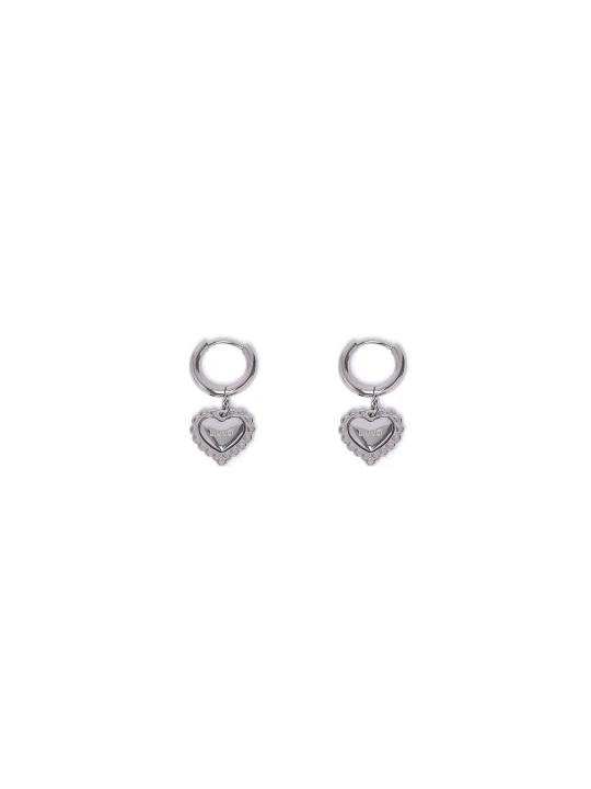 Zdjęcie produktu Liu Jo Earrings With Heart And Cross srebrny