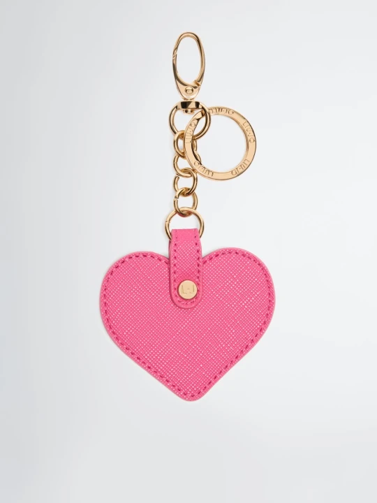 Zdjęcie produktu Liu Jo Heart Keyring Dark Pink