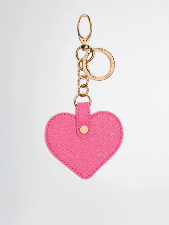 Zdjęcie produktu Liu Jo Heart Keyring Dark Pink