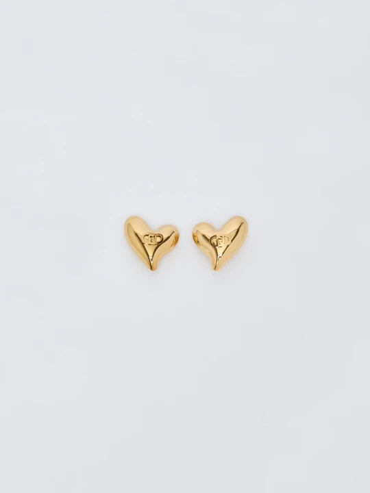Zdjęcie produktu Liu Jo Earrings With Links A Heart złoty