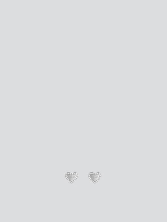 Zdjęcie produktu Liu Jo Heart-shaped Earrings Silver Colour