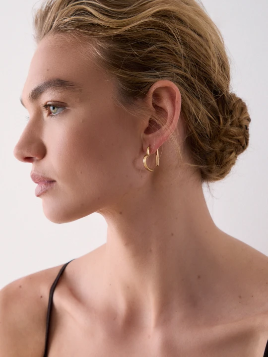 Zdjęcie produktu Liu Jo Heart-shaped Earrings Gold Colour
