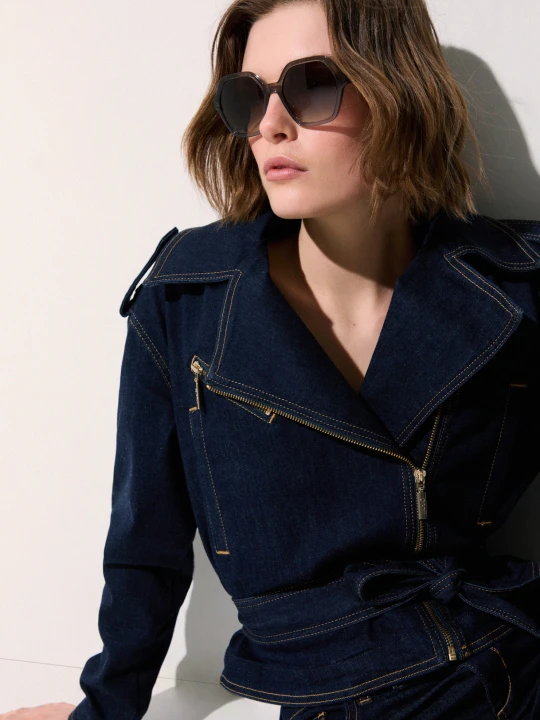 Zdjęcie produktu Liu Jo Hexagonal Sunglasses beżowy