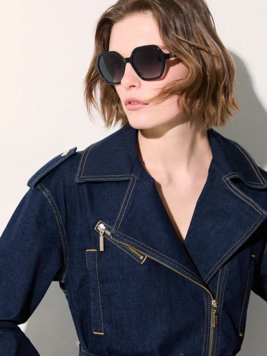 Zdjęcie produktu Liu Jo Hexagonal Sunglasses czarny