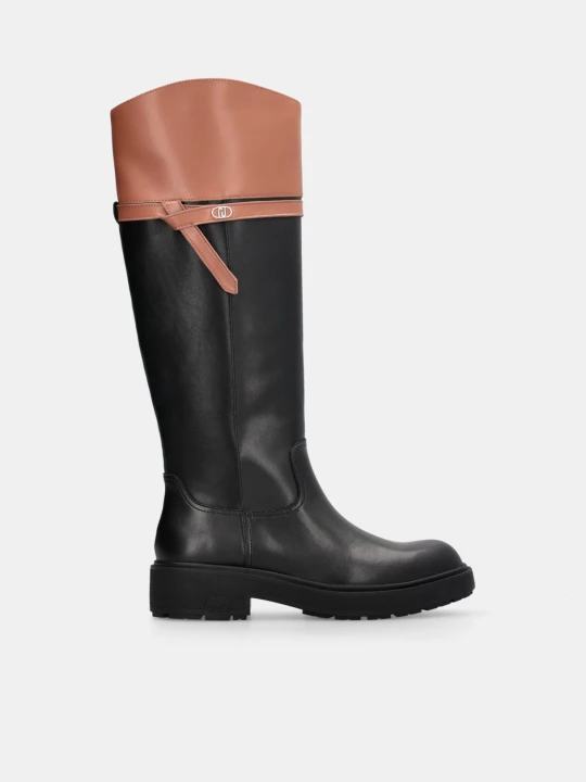 Zdjęcie produktu Liu Jo High Leather Boots czarny