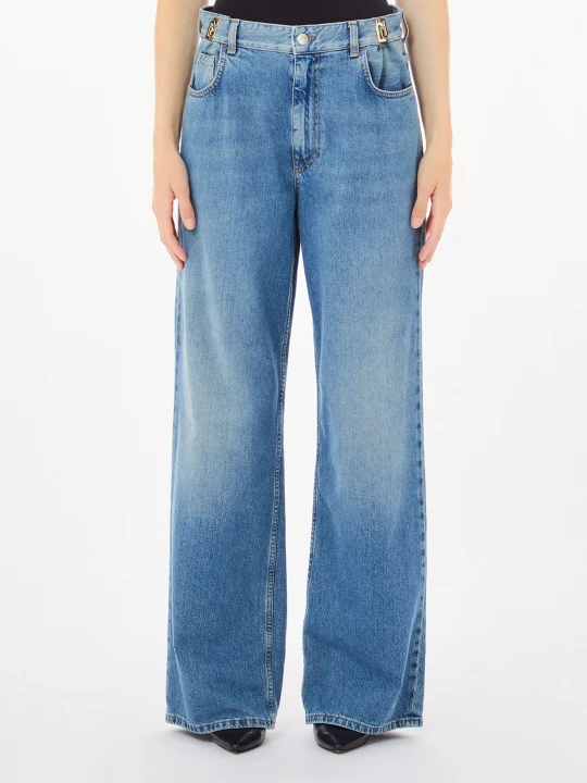 Zdjęcie produktu Liu Jo High-rise Baggy Jeans Blue Denim