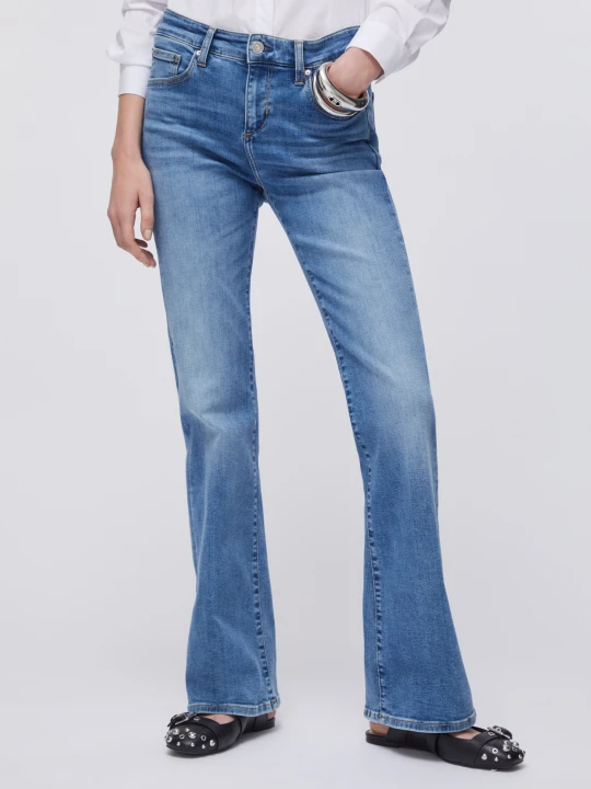 Zdjęcie produktu Liu Jo High-rise Bootcut Jeans Light Denim