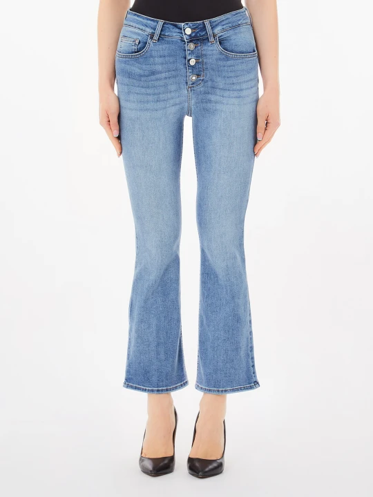 Zdjęcie produktu Liu Jo High-rise Bootcut Jeans niebieski