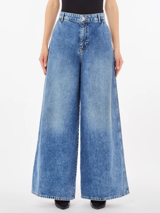 Zdjęcie produktu Liu Jo High-rise Flared Jeans Blue Denim