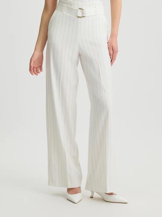 Zdjęcie produktu Liu Jo High-rise Pinstripe Trousers