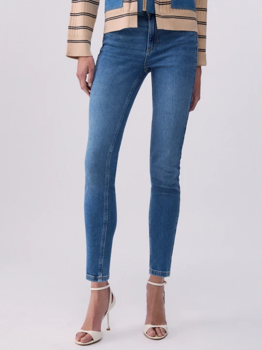 Zdjęcie produktu Liu Jo High-rise Skinny Jeans Blue Denim