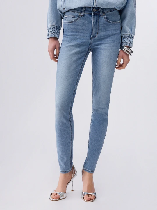Zdjęcie produktu Liu Jo High-rise Skinny Jeans Light Denim