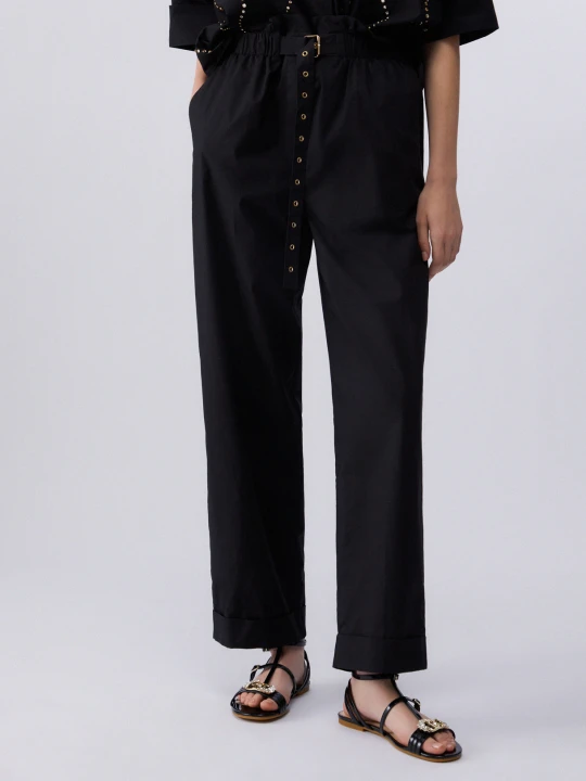 Zdjęcie produktu Liu Jo High-rise Trousers czarny