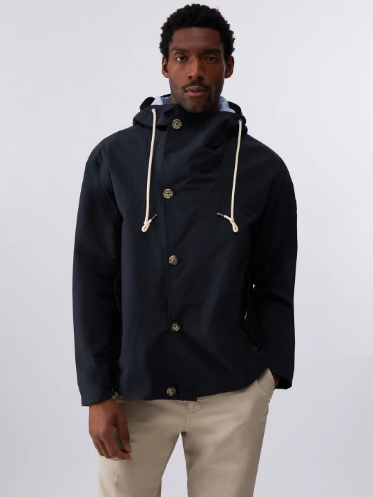 Zdjęcie produktu Liu Jo Hooded Raincoat Dark Blue