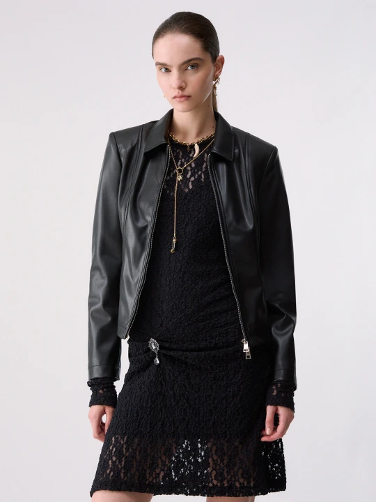 Zdjęcie produktu Liu Jo Jacket With Belt czarny