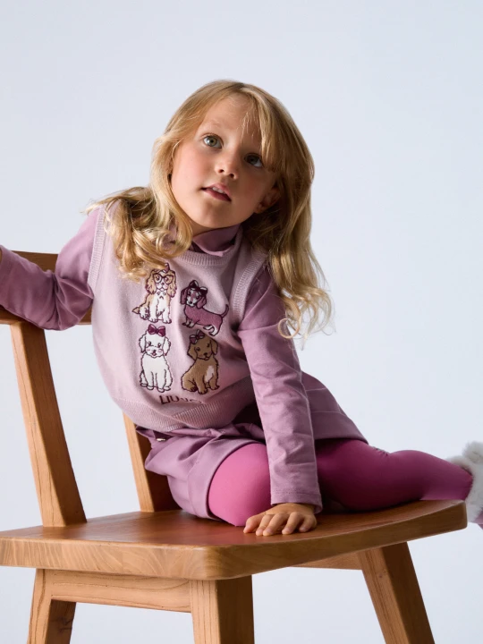 Zdjęcie produktu Liu Jo Jacquard Vest różowy