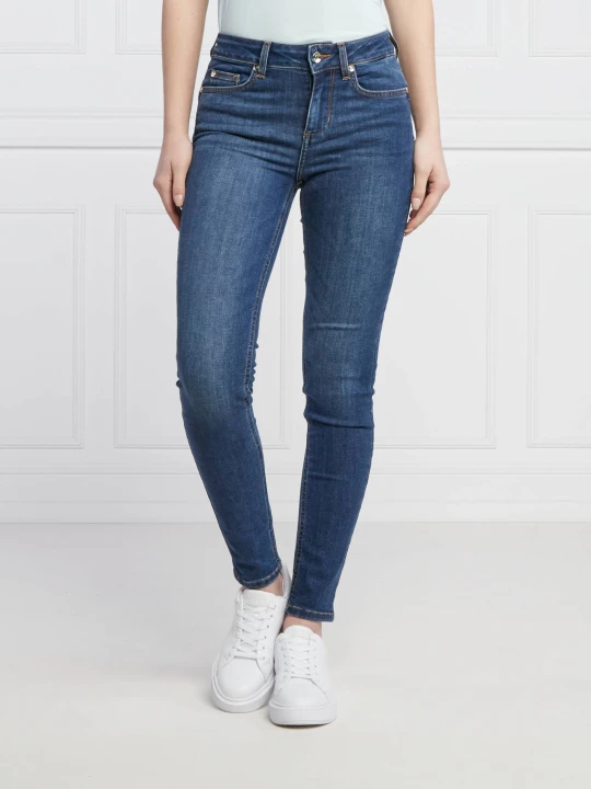 Zdjęcie produktu Liu Jo Jeans Jeansy DIVINE | Slim Fit | bottom up granatowy