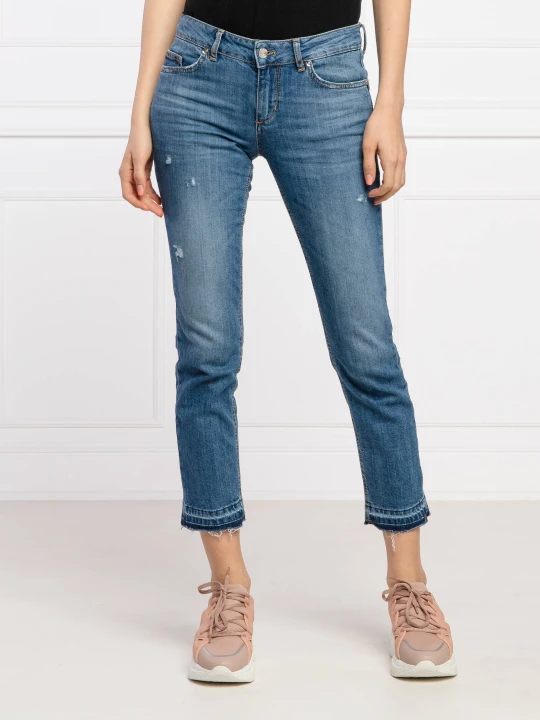 Zdjęcie produktu Liu Jo Jeans Jeansy new ideal liu jo x disney | Skinny fit | bottom up niebieski