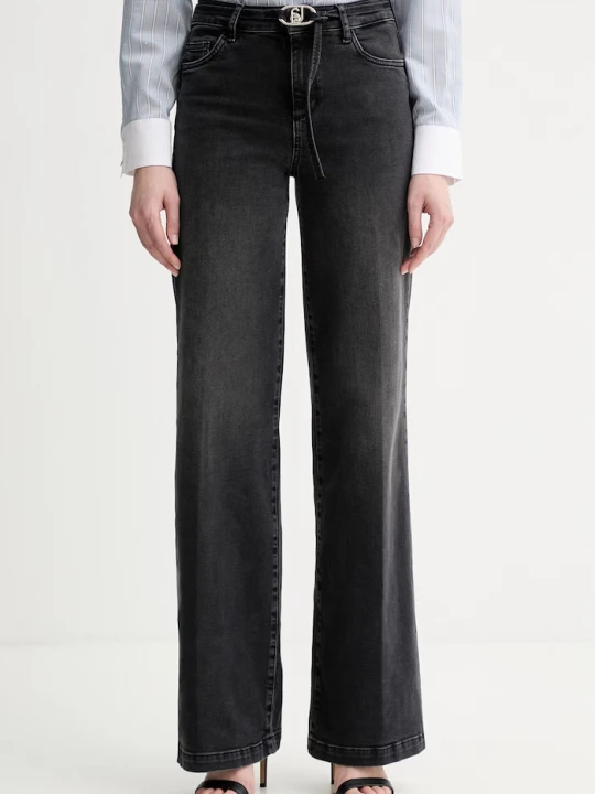 Zdjęcie produktu Liu Jo jeansy flare damskie czarny
