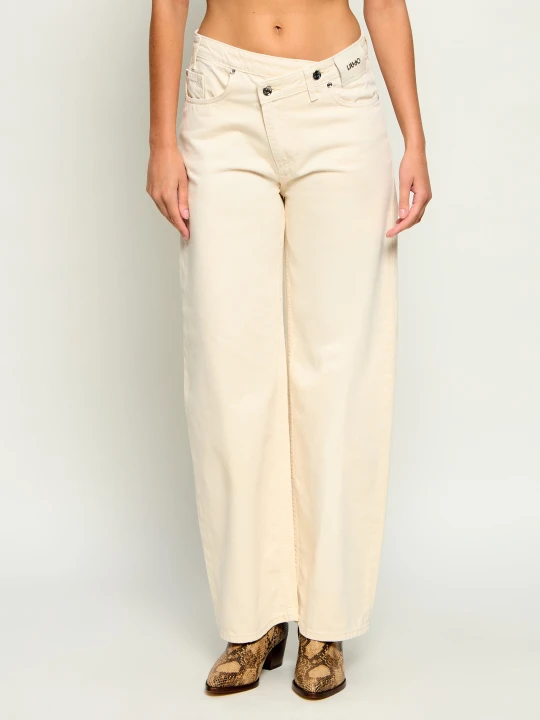 Zdjęcie produktu Liu Jo Jeansy Awry R | Relaxed fit beżowy