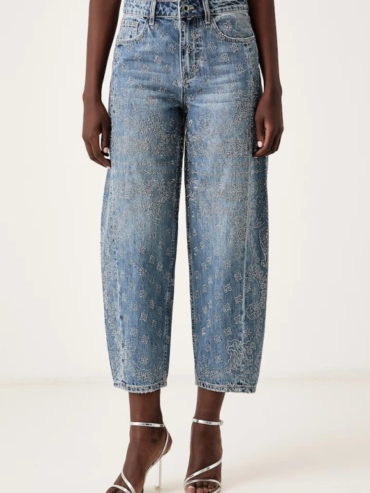 Zdjęcie produktu Liu Jo jeansy balloon damskie Selected by Gigi Hadid niebieski