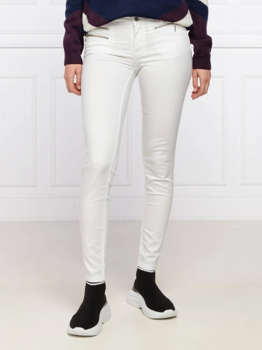 Zdjęcie produktu Liu Jo Jeansy Charming Bottom Up | Slim Fit biały