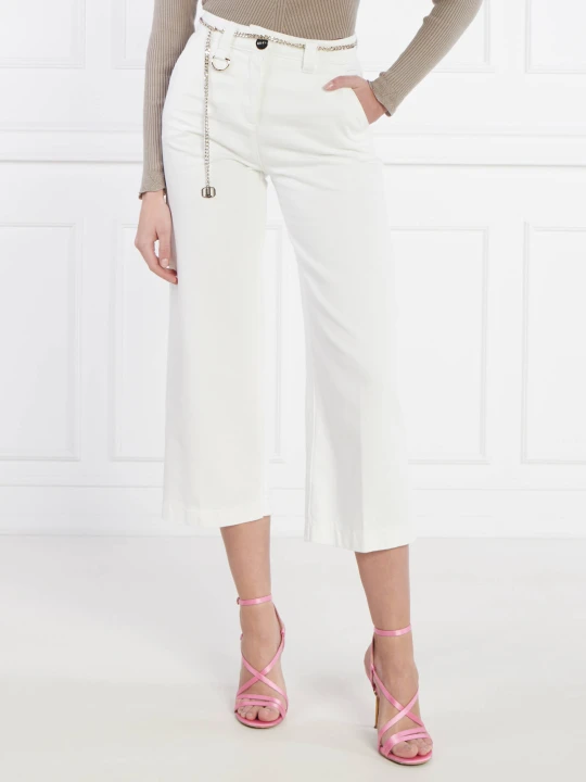 Zdjęcie produktu Liu Jo Jeansy | Cropped Fit biały