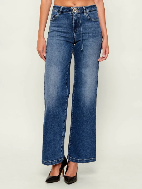 Zdjęcie produktu Liu Jo Jeansy | flare fit granatowy