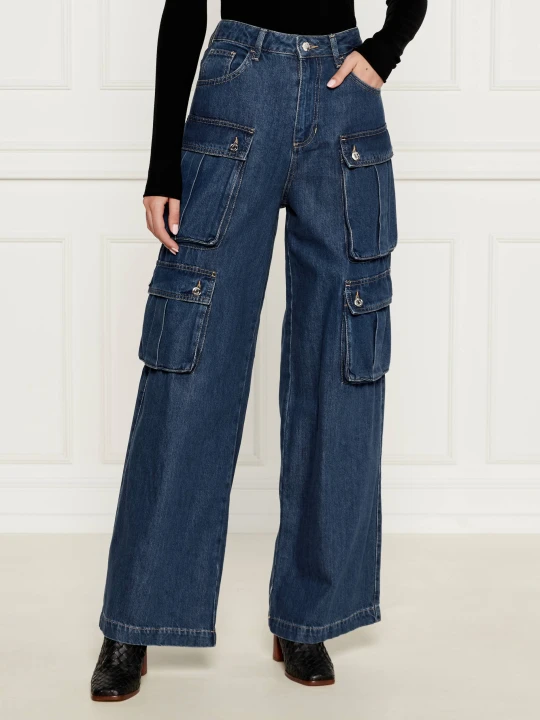 Zdjęcie produktu Liu Jo Jeansy | flare fit granatowy