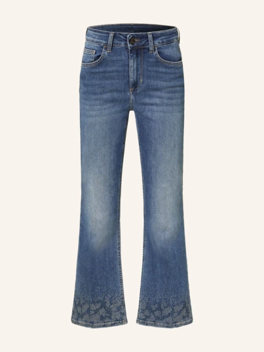 Zdjęcie produktu Liu Jo Jeansy Flared Princess Z Kamyczkami Ozdobnymi blau 79077 Den.Blue dk.sparklin