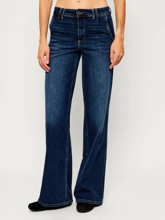Zdjęcie produktu Liu Jo Jeansy French | flare fit granatowy