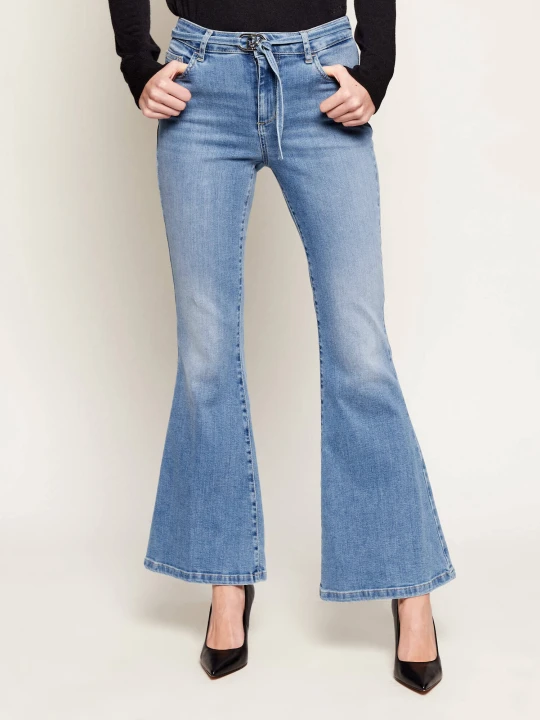 Zdjęcie produktu Liu Jo Jeansy Good super beat | flare fit błękitny