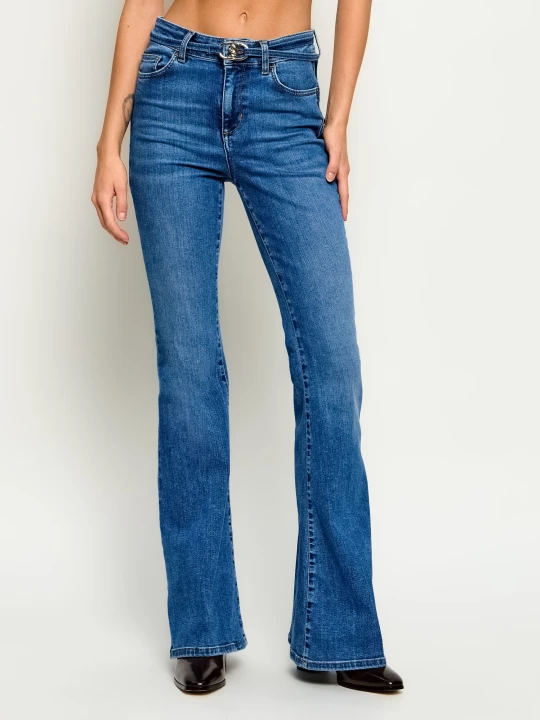 Zdjęcie produktu Liu Jo Jeansy Good Super Beat | flare fit niebieski