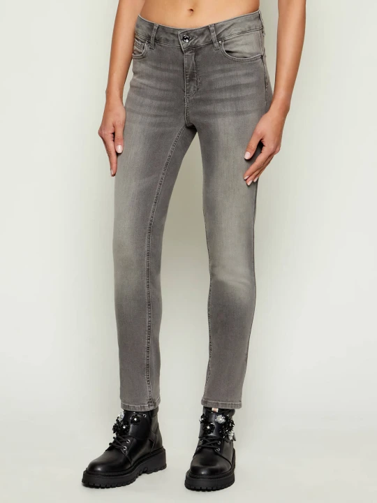 Zdjęcie produktu Liu Jo Jeansy IDEAL | Slim Fit szary