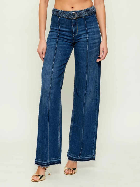 Zdjęcie produktu Liu Jo Jeansy Nervature | flare fit niebieski
