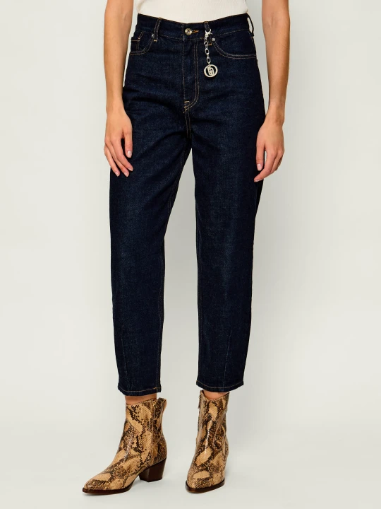 Zdjęcie produktu Liu Jo Jeansy New Carrot | Mom Fit | high waist granatowy