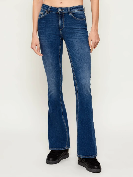 Zdjęcie produktu Liu Jo Jeansy Parfait Beat | flare fit granatowy