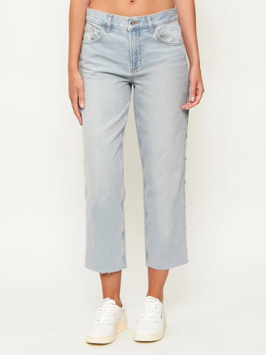 Zdjęcie produktu Liu Jo Jeansy Split | Straight fit błękitny