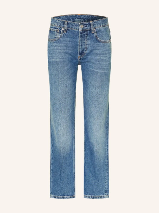 Zdjęcie produktu Liu Jo Jeansy Straight Z Kamyczkami Ozdobnymi blau 79260 Den.Blue fix.dk.wash