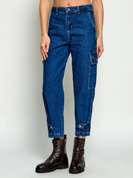Zdjęcie produktu Liu Jo Jeansy | Tapered fit granatowy
