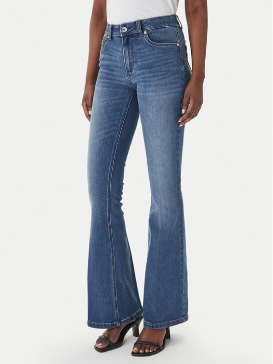 Zdjęcie produktu Liu Jo Jeansy UA6015 D0318 Granatowy Flare Fit