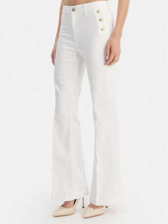 Zdjęcie produktu Liu Jo Jeansy UA6162 T456A Biały Flare Fit