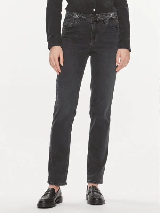 Zdjęcie produktu Liu Jo Jeansy UF3016 D4391 Szary Slim Fit