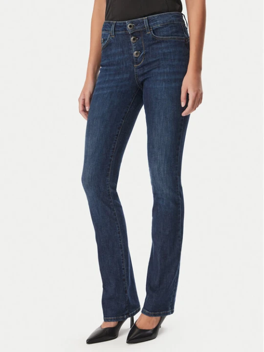 Zdjęcie produktu Liu Jo Jeansy UF6025 D0328 Granatowy Straight Fit